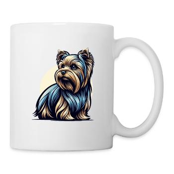 Yorkshire Terrier Yorkie - Mug - white - Right