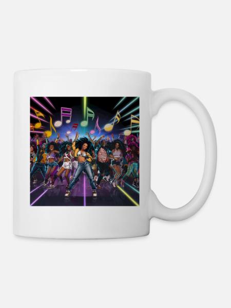 Music Festival Design 1 - Tasse - Weiß