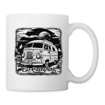 Camper / Wohnmobil / camping / Roadtrip / Travel - Tasse - Weiß - Rechts
