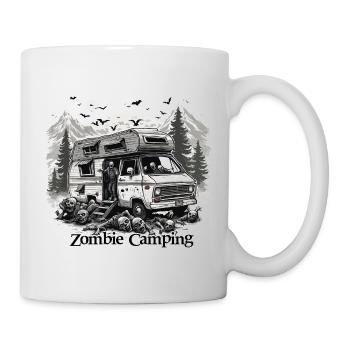 Camping-car / Camping-car / camping / Roadtrip / Voyage - Mug blanc - blanc - Droite