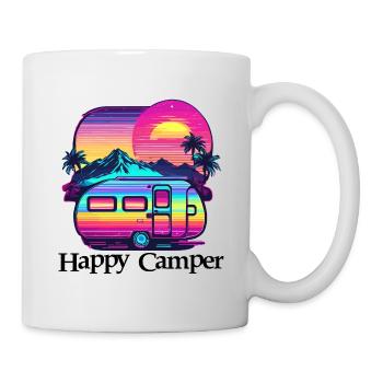 Camping-car / Camping-car / camping / Roadtrip / Voyage - Mug blanc - blanc - Droite