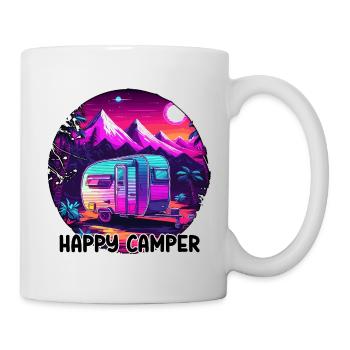 Camper / Wohnmobil / camping / Roadtrip / Travel - Tasse - Weiß - Rechts
