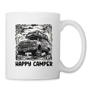 Camping-car / Camping-car / camping / Roadtrip / Voyage - Mug blanc - blanc - Droite