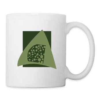 Maus Feinschmecker Emmentaler - Tasse - Weiß - Rechts