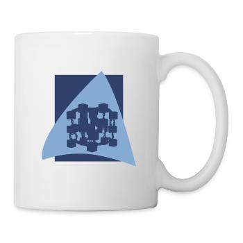 Bitcoin Crypto Kryptowährung - Tasse - Weiß - Rechts