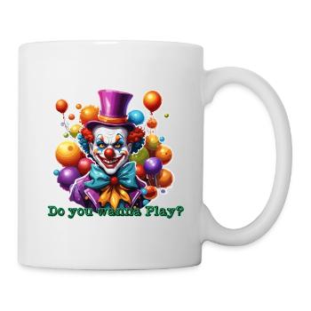 Clown / Circus / Carnival / Carnival / Playful - Mug - white - Right