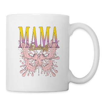 Mama Butterfly Splash - Mug - white - Right
