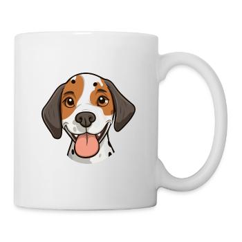 Zeiger Hund Rasse Aquarell Karikatur Kawaii Clipar - Tasse - Weiß - Rechts