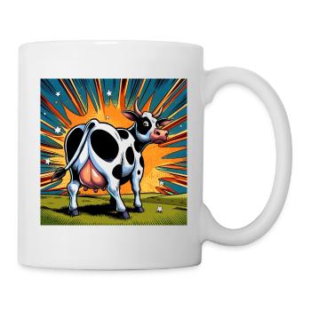 Cow from behind - Mug - white - Right