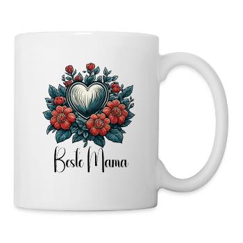 Heart / Mother's Day / Love / Holidays / Love - Mug - white - Right