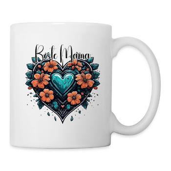 Heart / Mother's Day / Love / Holidays / Love - Mug - white - Right
