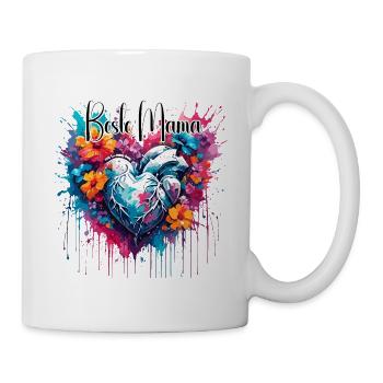 Heart / Mother's Day / Love / Holidays / Love - Mug - white - Right