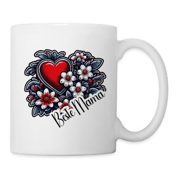 Heart / Mother's Day / Love / Holidays / Love - Mug - white - Right