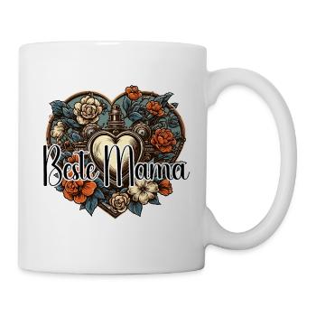 Heart / Mother's Day / Love / Holidays / Love - Mug - white - Right