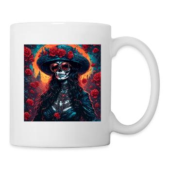 La Catrina/ Tattoo / Mexico / Skull / Skull - Mug - white - Right