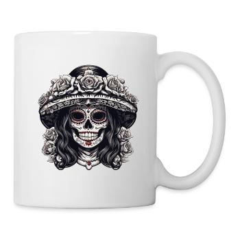 La Catrina/ Tattoo / Mexico / Skull / Skull - Mug - white - Right