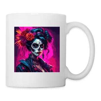 La Catrina/ Tattoo / Mexico / Skull / Skull - Mug - white - Right