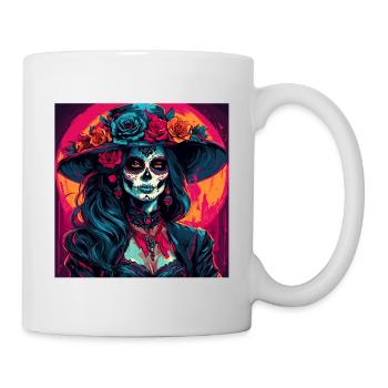 La Catrina/ Tattoo / Mexico / Skull / Skull - Mug - white - Right