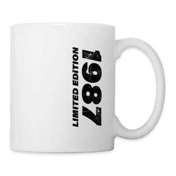 Millésime 1987 - Mug blanc - blanc - Droite