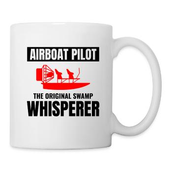 Bateau gonflable Fanboat Bateau hydroglisseur Bateau des marais - Mug blanc - blanc - Droite