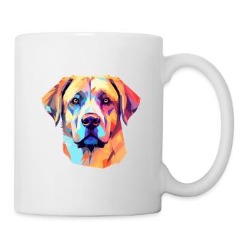 Berger anatolien chien race aquarelle dessin animé Ka - Mug blanc - blanc - Droite