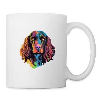 Boykin Spaniel Hunderasse Aquarell Karikatur Kawaii - Tasse - Weiß - Rechts