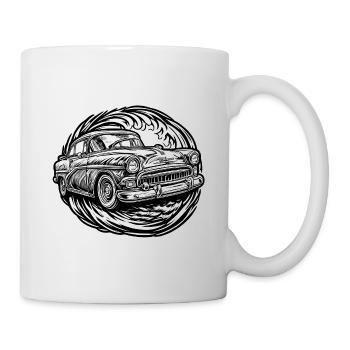 Car / Vehicle / Passenger Car / Mobile / Old Timer / Driving - Mug - white - Right
