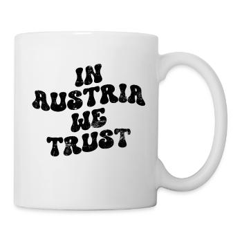 En Autriche, nous faisons confiance - Mug blanc - blanc - Droite