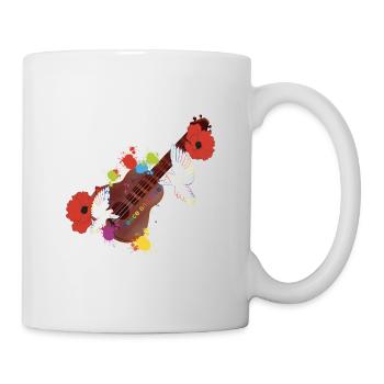 Peace and love - Mug blanc - blanc - Droite