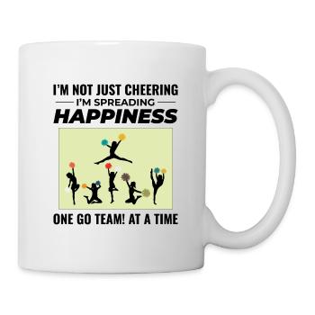 Pom-pom girl Cheerleading Girl Cheering Cheer Squad - Mug blanc - blanc - Droite