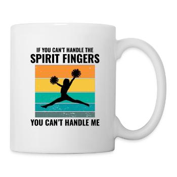 Pom-pom girl Cheerleading Girl Cheering Cheer Squad - Mug blanc - blanc - Droite
