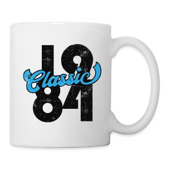 Millésime 1984 - Mug blanc - blanc - Droite