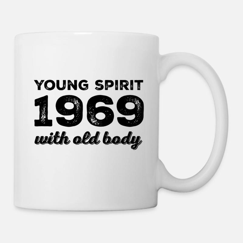1969 Vintage - Tasse - Weiß