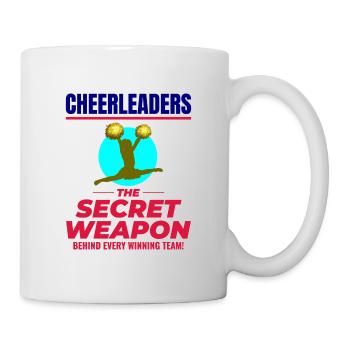 Pom-pom girl Cheerleading Girl Cheering Cheer Squad - Mug blanc - blanc - Droite