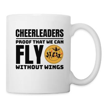 Pom-pom girl Cheerleading Girl Cheering Cheer Squad - Mug blanc - blanc - Droite