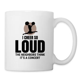 Pom-pom girl Cheerleading Girl Cheering Cheer Squad - Mug blanc - blanc - Droite