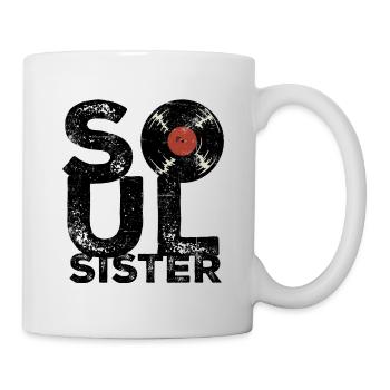 Soul Sister Musik Vinyl - Tasse - Weiß - Rechts