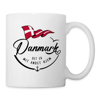 DANMARK - My second home - b - Mug - white - Right