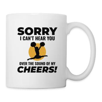 pom-pom girl pom-pom girl acclamation drôle - Mug blanc - blanc - Droite