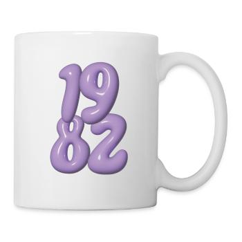 Millésime 1982 - Mug blanc - blanc - Droite