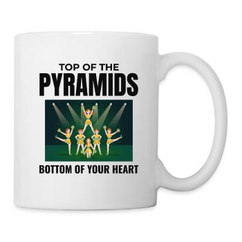 Pom-pom girl Cheerleading Girl Cheering Cheer Squad - Mug blanc - blanc - Droite