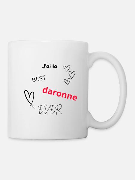 J ai la best daronne - Mug blanc - blanc