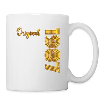 Millésime 1987 - Mug blanc - blanc - Droite