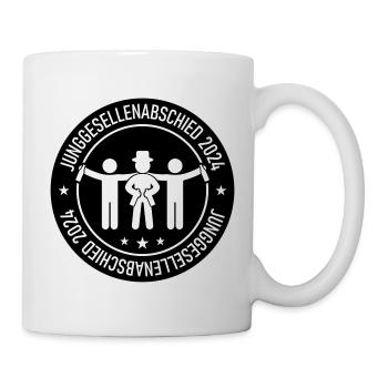 Junggesellenabschied 2024 - Tasse - Weiß - Rechts