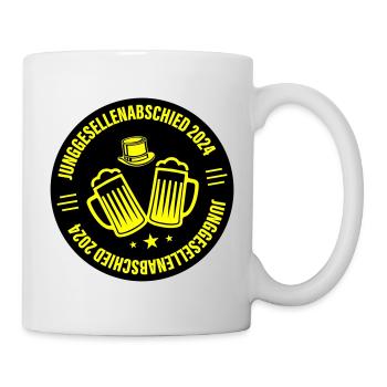 Enterrement de vie de garçon 2024 - Mug blanc - blanc - Droite