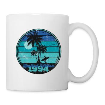 1994 Jahrgang Vintage Geburtstag Geschenk - Tasse - Weiß - Rechts