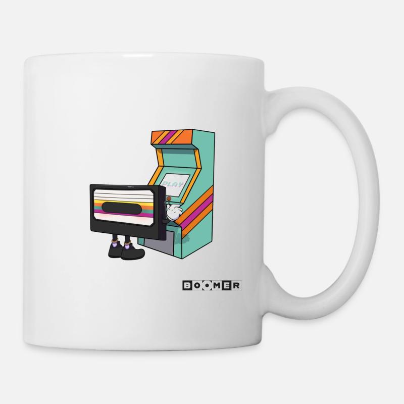 K7 gamer - Mug blanc - blanc
