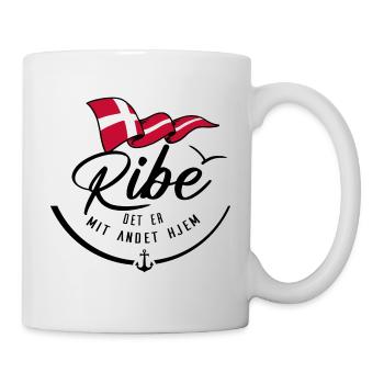 RIBE - Ma deuxième maison - b - Mug blanc - blanc - Droite