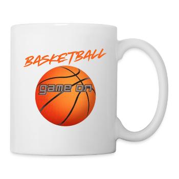 Basketball - Game on - Tasse - Weiß - Rechts