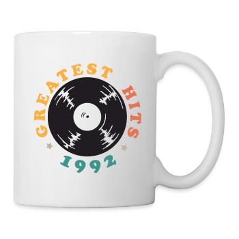 Millésime 1992 - Mug blanc - blanc - Droite